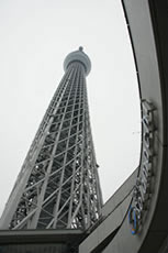 東京スカイツリー全景の写真