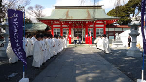 東日本大震災物故者慰霊祭