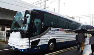 岩手県からの送迎バス